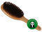 BAMBOO GROOM Oval Pin Brush I Größe S/M I Tierhaarbürste für Tiere mit kurzem & mittellangem Fell I Hundebürste mit abgerundeten Pins I Bürsten zur Fellpflege I Bürste für Katze & Hund