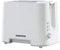 Daewoo 2 Slice Toaster – White, Compact, Variable Browning Control, Defrost, Reheat, Cancel Functions, Removable Crumb Tray, Ideal for Home, Student, Office Kitchens