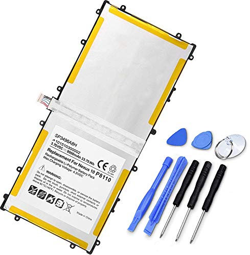 XITAIAN 3.75V 33.75Wh 9000mAh SP3496A8H Ersatz Akku für Samsung Google Nexus 10 N10 Table PC GT-P8110 P8110 HA32ARB