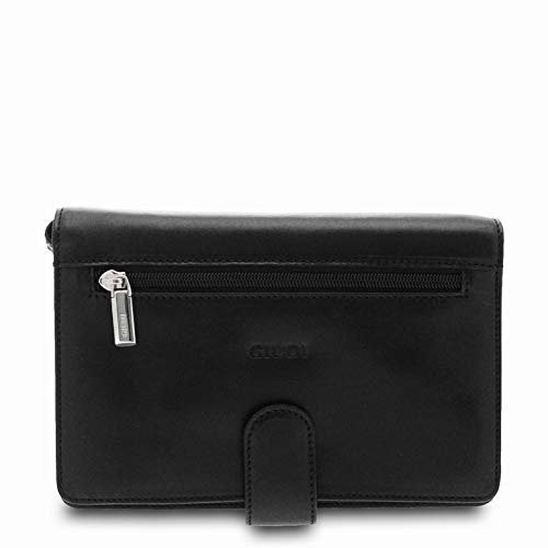 GIUDI-Tasche aus Rindsleder mit Lederarmband, Made in Italy