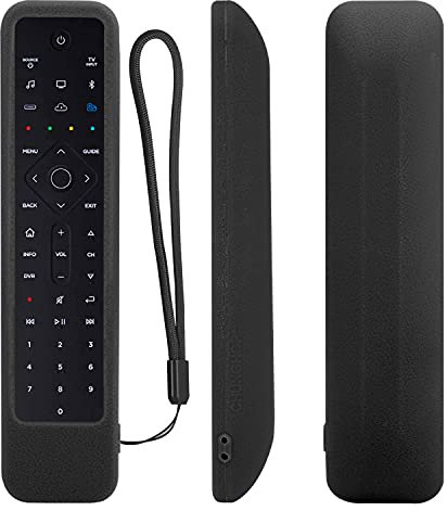 Schutzhülle aus Silikon für die Bose Soundbar 500 700 Fernbedienung, stoßfest, waschbar und hautfreundlich, rutschfest und langlebig (Schwarz)