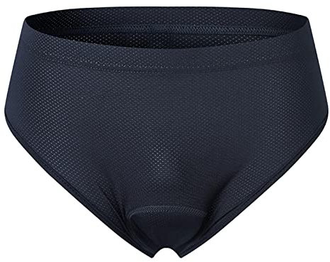 Intimo da bici MTB, slip da bicicletta Slip da imbottiti da uomo per accessori da per bici pieghevoli, nero XL