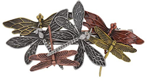 Beaupretty Punk-haarnadel Haarspangen Frauen Steampunk-haarspangen Steampunk- Haarschmuck Libelle Haarspange Haarschmuck Für Frauen Hochzeit Bobby-pin Französisch Frankreich Legierung Mädchen