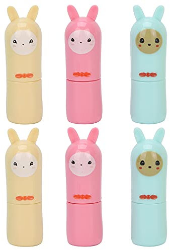 Sonew 6 Stück Leer Lippenstift Tubes, Lippenbalsam Container Nachfüllbare Lippenbalsam Tube Kosmetik Container mit Kappe für DIY Hausgemachte Lippenbalsams