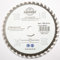 Eisenwolf Lame de scie circulaire 190 x 16 mm entièrement trempée et tendue, durable et résistante, pour bois, avec 40 dents TCT inclinées et découpes laser pour réduire le bruit