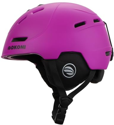 DKONI Skihelm für Erwachsene, Snowboardhelm für Herren, Damen & Jugendliche, Zertifizierter Schneesporthelm für Skifahren & Snowboarden