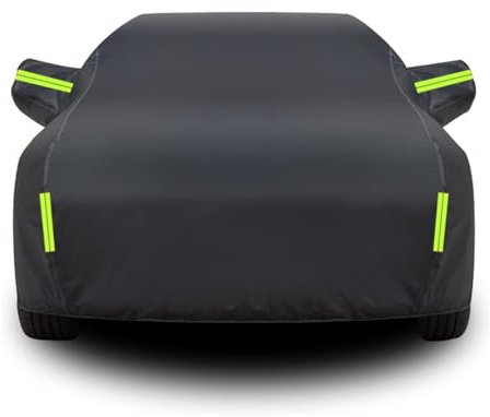 Autoabdeckung Vollgarage für 𝖵𝗈𝗅𝗄𝗌𝗐𝖺𝗀𝖾𝗇 Golf 7 GTI,Auto Abdeckplane Winter Schneefest,Regenfest,Atmungsaktiv,Staubdicht,Alterungsbeständig