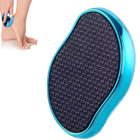 FENQURO 2 in 1 Nano Glas Hornhautentferner - Extrem wirksame Hornhaut Entfernung per Hornhauthobel für Fuss & Hand - Hornhautfeile für die perfekte Fußpflege Nass & Trocken