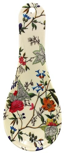 The Leonardo Collection William Kilburn Kilburn Spoon Rest | Durable Spoon Rest Kitchen for Spoons | Tea Spoon Holder for Kicthen & Home | Ideal Utensils Holder & Teaspoon Rest Gift for Women & Men