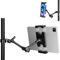 Tablet Halterung Mikrofonständer,IPad Halter Mikrofonständer, Multi-Winkel einstellbar 10 Zoll lange Aluminiumlegierung Halterung, kompatibel mit iPad/Fire/e-Reader/iPhone, Mehr 4-13Geräte (schwarz)