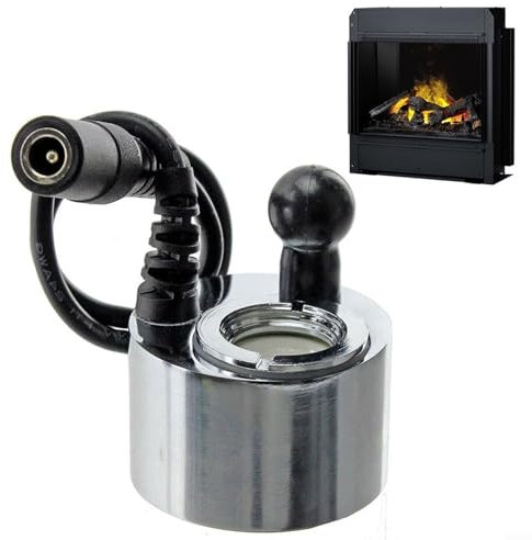 EpheyFIF Dimplex Transducteur d'incendie électrique Disque en verre – Pour radiateurs Optimyst, compatible avec RTOPC 0, RTOPW20, RTOPI20BR, RTOPI20CH, et plus encore, performance sous-marine