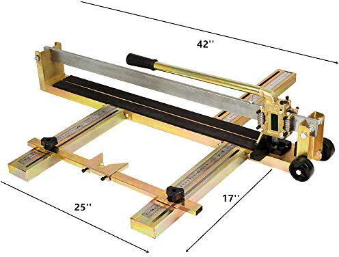 Manual Tile Cutter - 32-Inch Ceramic and Porcelain Tile Saw for Floor and Wall Cutting - Durable Guide for Easy Tile Cutting