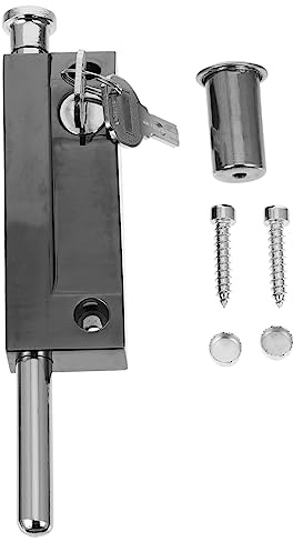 iplusmile Zinc Alloy Automatic Revolving Door Lock Spring Latch Bolt for Easy Installation Durable Polished Finish for Long Lasting Use Secure Locking for Wood Doors