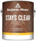 Benjamin Moore Stays Clear Interior Acrylic Polyurethane, Dead Flat, Clear Coat 1 Quart (0.94L)