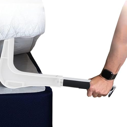 Générique Outil de Levage de Matelas - Colonne Montante de lit, Ascenseur | Ergonomic Under Cent Lounter for Changer Sheets Handicapy Handicapy Seniors Caregivers Homes Hotels Hotels Momeding Aid
