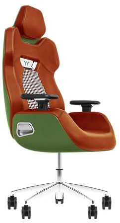 Thermaltake Argent E700 Gaming Chair-Racing Green with Houndstooth Fabric