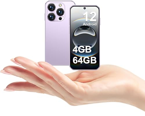 BLKE S 4G Mini-Smartphone, 4+64GB Mini-Handy, 3,88 Kinderhandys Rosa | 3,88-Zoll-HD-Bildschirm, 2000mAh Akku, 5MP Kamera, Ultradünnes Handy für Kinder & Studenten, Leicht & Tragbar