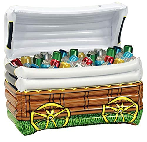 Beistle Aufblasbarer Chuck Wagon Kühler, mehrfarbig