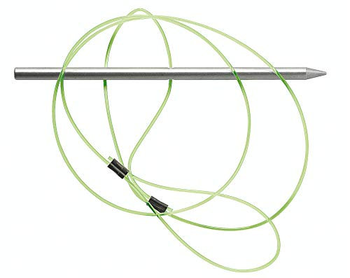 Salvimar, Cavo Portapesci Unisex Adulto, Acciaio, monofilo Verde Acido, Taglia Unica