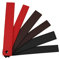 BioThane Meterware, Grippy Standard, 13-19 mm breit, ca. 2,5 mm dick, 3 Farben, 13mm, Schwarz