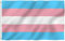 ANLEY Fly Breeze 3x5 Piedi Bandiera Transgender - Colore Vivido e Resistente Ai Raggi UV - Testata In Tela E Doppie Cuciture - Bandiera Rosa Blue Arcobaleno Poliestere Anelli Ottone 3 X 5 Piedi