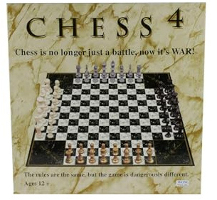 Chess 4 Four Player Chess Game, Strategy Board Game, Ages 8+
