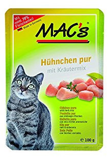 Mac's Cat Pouch, Hähnchen Pur/Kräuter