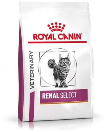 Renal Select | Trockennahrung für Katzen | 4 kg | Hochwertige Proteine | Royal Canin Veterinary | Diät-Alleinfuttermittel | Zur Unterstützung der Nierenfunktion | Nur nach tierärztlicher Rücksprache