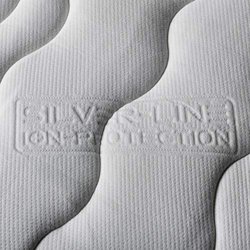 Premium Comfort Wasserbettbezug Silver-Line ION Protection mittig teilbar - alle Größen - z.B. 180x200 cm