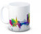 Frankfurt Skyline Deutsche Stadtbild - Hochwertigen Kaffee oder Tee Tasse