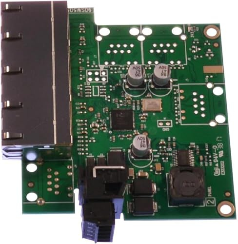 Brainboxes Industrial Embeddable Ethernet 4 Port Switch