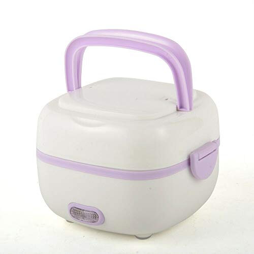 WUPYI2018 Boîte Chauffante Lunch Box Chauffante Électrique 220V Boîte Alimentaires Boîte Repas en Acier Inoxydable Plastique Pique-Nique Boîte