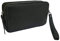 FAST WORLD SHOPPING ® Herren-Handtasche aus Leder, mit Griff, für Herren, Gürteltasche aus echtem Leder, Handgelenktasche, Farbe Schwarz, Tasche, hergestellt in Italien