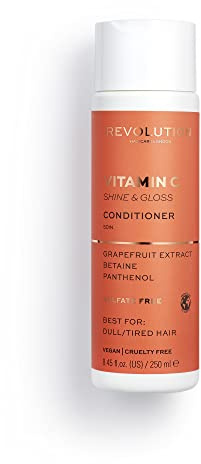 Makeup Revolution Haircare Vitamin C Shine & Gloss Conditioner for Dull Hair