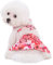 Hunde-Bikini, Haustier-Badeanzug, Blume, für den Sommer, Strandkleid, Kleidung für Katzen, Welpen, kleine Hunde (groß, rosa Blume)