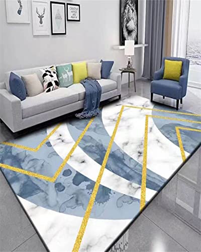 DJHWWD Outdoor Carpets For Patio Outdoor Rugs For Patios Large Geometric Home Rug Living Room Coffee Table Rectangle Bedroom Bedside Rug Yellow Outdoor Rug 200X300cm