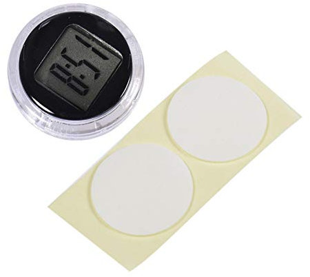 A/R Orologio Digitale Moto | Orologio Impermeabile per Montaggio su Moto | Orologio per cruscotto 'Auto, Orologio per Auto per la Decorazione 'Auto, Moto