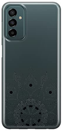 BABACO Funda para teléfono móvil de ERT Group para Samsung A13 4G Original y con Licencia Oficial diseño Mandalas 008 Adaptada a la Forma del teléfono móvil, parcialmente Transparente