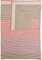 Pip Studio Blockstripe Tagesdecke gestrickt Throw Pastel 130x170cm (1Stück)