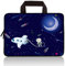 HAPLIVES Universal 7~9 inch Kids Tablet Portable Neoprene Zipper Carrying Sleeve Case Bag Fits 7 8 8.5 8.9 9 iPad Mini 5 4 3 2 1, Galaxy Tab A 8.0 (Outer Space)