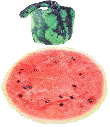 Veemoon 1 Satz Flanell Puckdecke für Babys im Wassermelonen Design