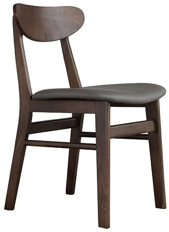 KITCISSL Sessel Wohnzimmer Stühle Esszimmer Stuhl Holz Btirostuhle Rückenlehne, Esszimmerstuhl Vintage Holz Sessel Esszimmer Schreibtisch Stuhl für Küche, Schlafzimmer, Balkon