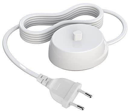 Ladegerät Ersatz für Braun Oral B Ladestation Elektrische Zahnbürste 3757 Ladestation für Oral B Toothbrush Zahnbürste, Induktive Ladebasis Tragbares für Oral-B Ladestation IP67 Wasserdichtes