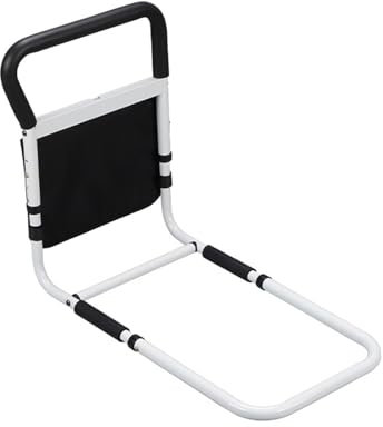 SAGZLKD Ayuda para levantarse, apoyabrazos Junto a la Cama, barandilla Ajustable con luz de inducción, Adecuado para Personas con Movilidad Reducida