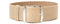 ClassicWatchStraps Perlon Uhrenarmband | Beige - 14 mm - Schließe: Silber Gebürstet | Nylon | Ersatz-Armband