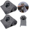 NVGVUP 3 Stück Hunde Handtuch Extra Saugfähig, Grau Hundehandtuch, Hundezubehör Für Hundedusche, Mikrofaser Handtuch für Katzen Kleine Mittelgroße Große Hund(75 x 35 cm)