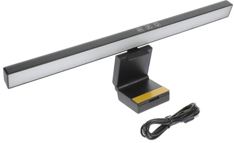 ETHZZLE Monitor Lichtleiste Mit Touch-steuerung Dimmbare Und Flimmerfreie Bildschirmlampe Für Computer Kompatibel Mit Verschiedenen Monitoren Augenschonend Platzsparend Und Installieren