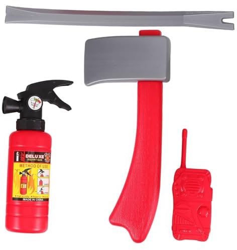 CHICAMPERA Educational Firefighters Props Set Boys and Girls Pretend Play Toys Water Toys for Year Old Boys Girls