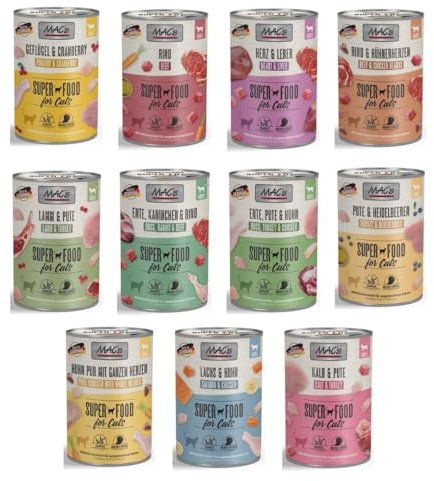 Macs Cat Mix | Nassfutter Premium | 11 x 400 g |