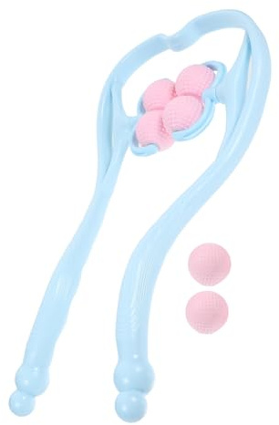 LOORGVEL Nackenrolle Nackenmassagegerät mit Kugeldesign für Schulter und Nacken Tragbar und Praktisch für Zuhause und Reisen